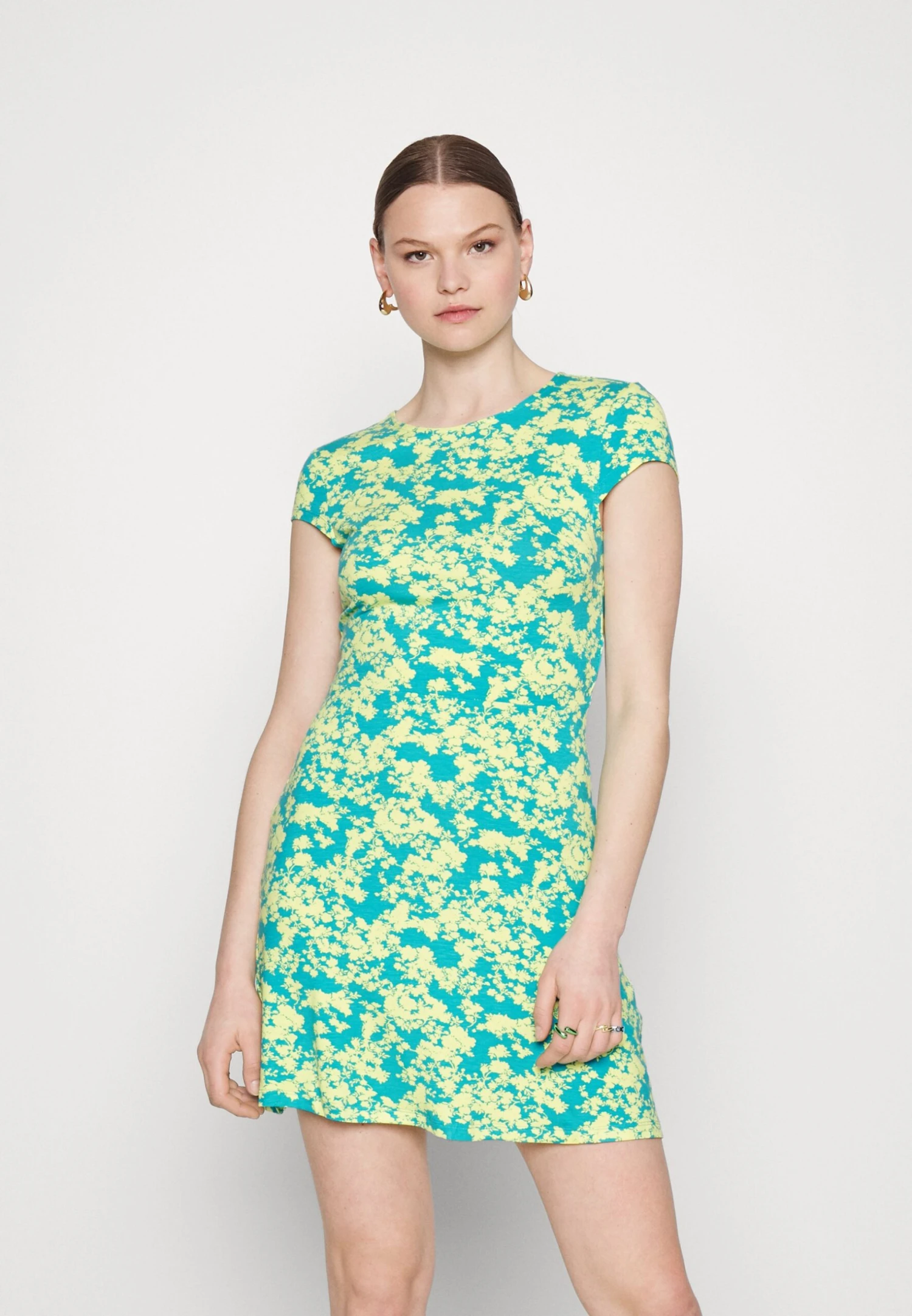 Even&Odd Jerseykjole - Green/Multi-Coloured 5 Even&Odd Jerseykjole - Green/Multi-Coloured - Bilde 3