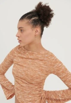 Even&Odd Topper Langermet - Orange