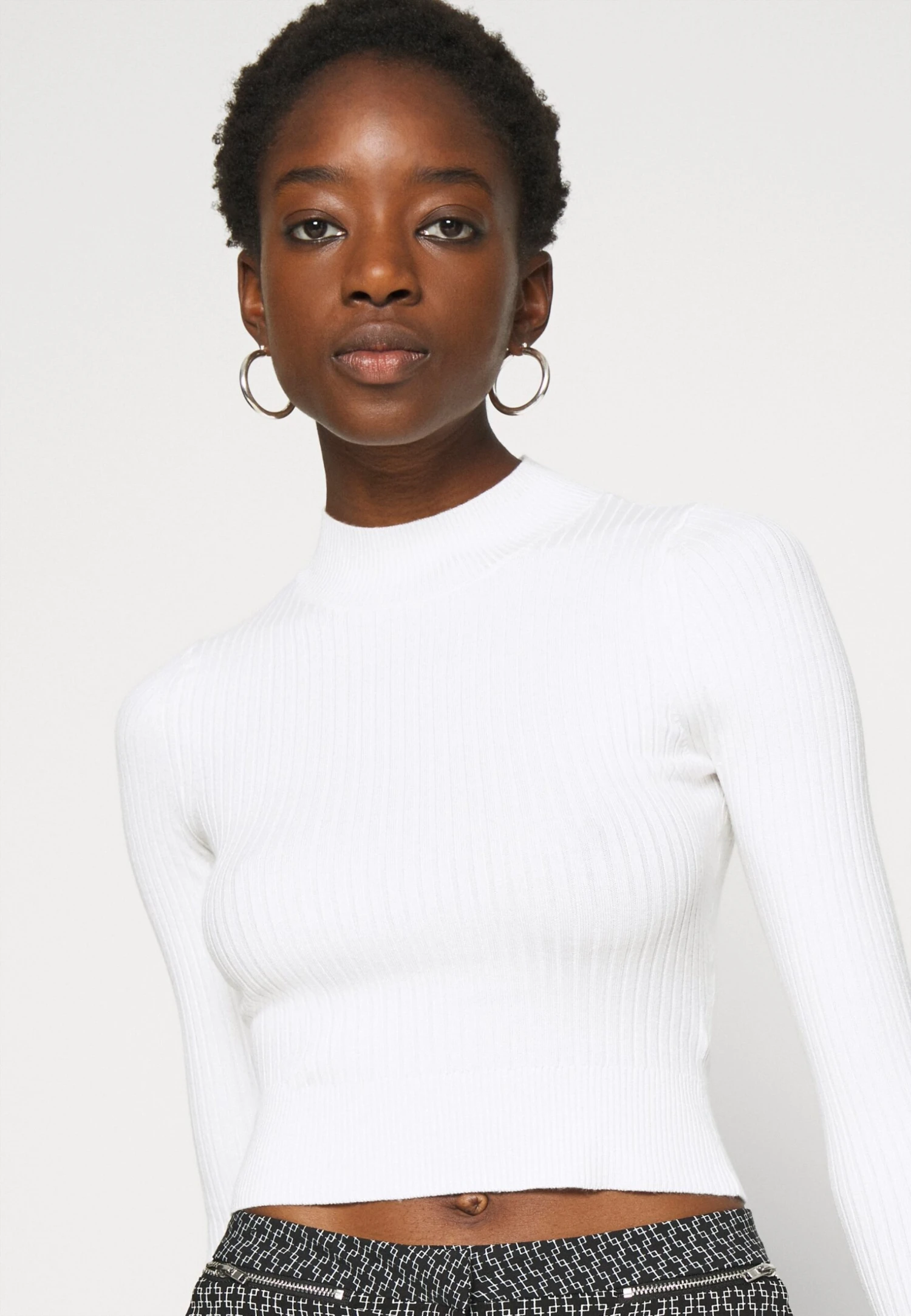 Even&Odd 2 Pack - Strikkegenser - Black/White 8 Even&Odd 2 Pack - Strikkegenser - Black/White - Bilde 6