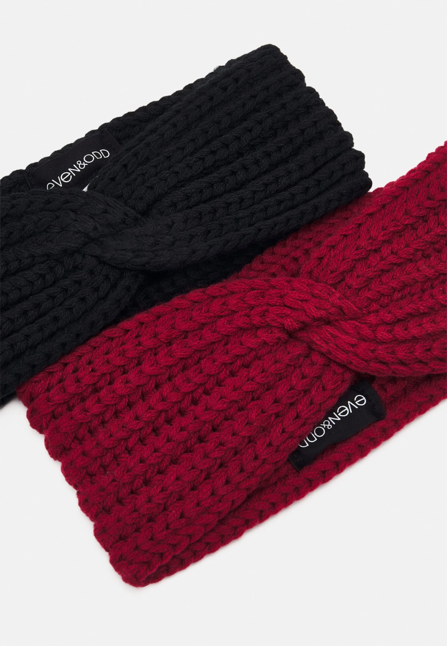 Even&Odd 2 Pack - Ørevarmere - Black/Red 5 Even&Odd 2 Pack - Ørevarmere - Black/Red - Bilde 3