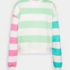 Even&Odd Sweatshirt - Light Green/Light Blue/White 1 Even&Odd Sweatshirt - Light Green/Light Blue/White -Fab Five Mote Butikk 10c4f9fb6eec43fc9d71850a5bc2afaf