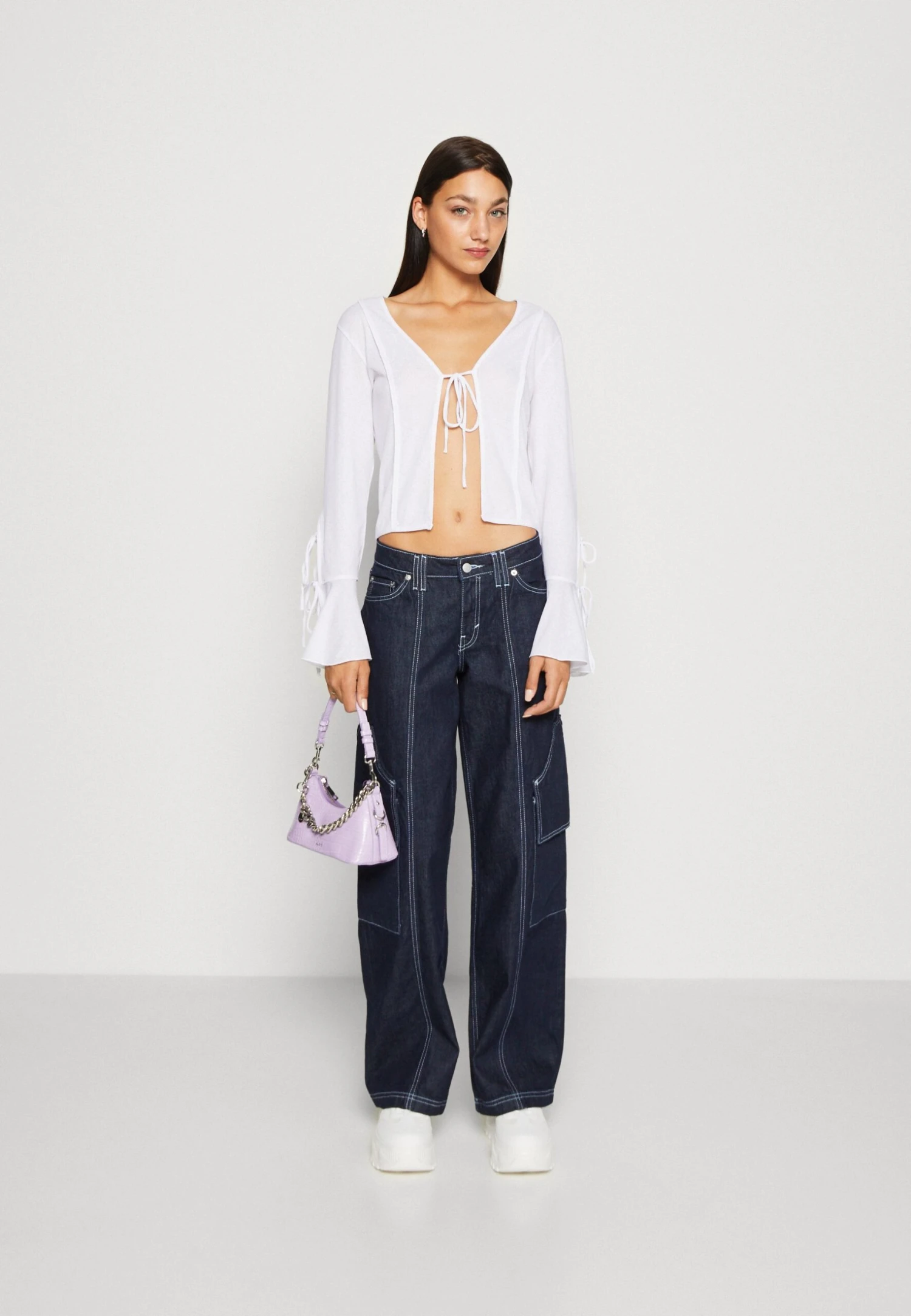 Even&Odd Lett Jakke - White 4 Even&Odd Lett Jakke - White - Bilde 2