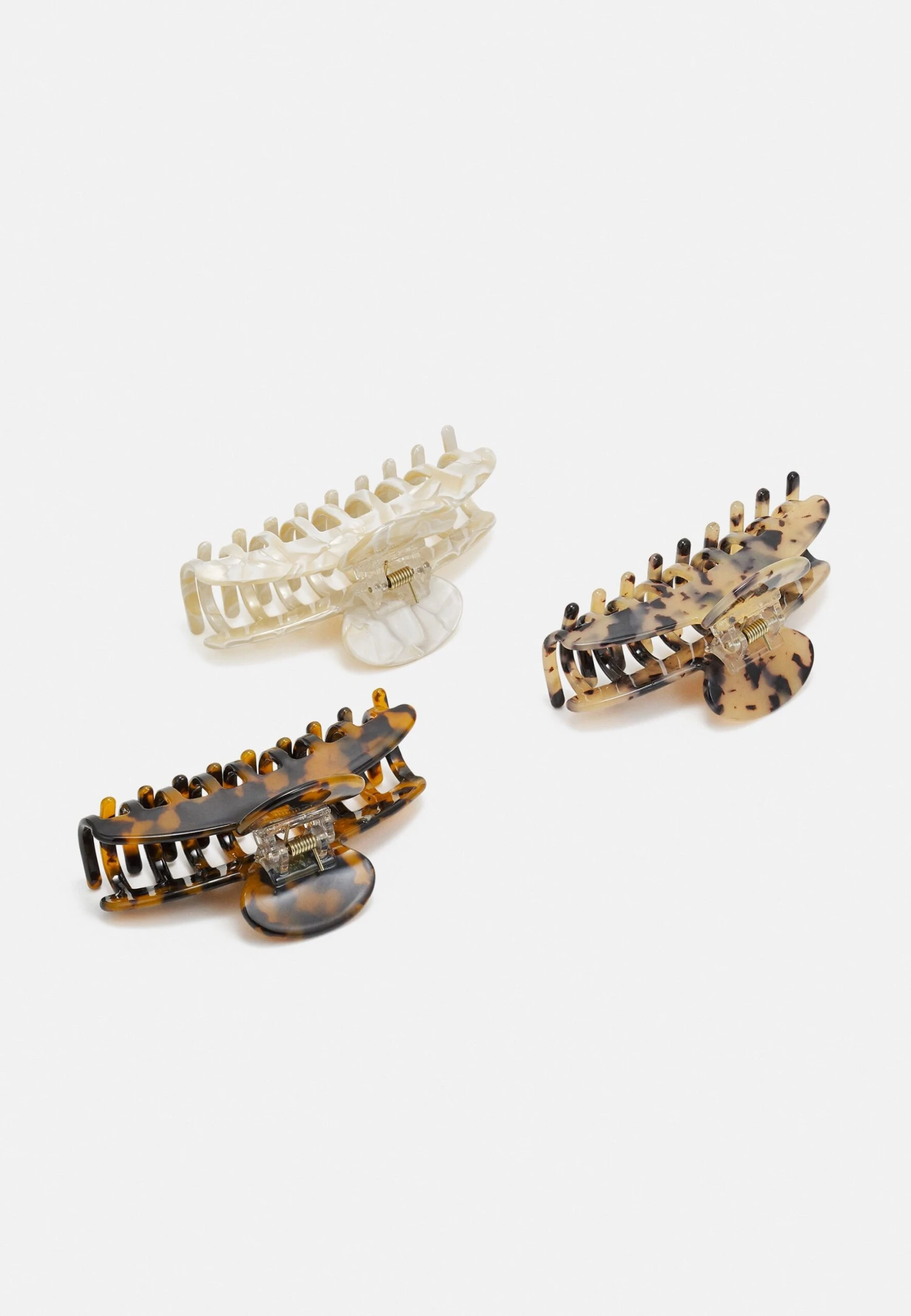 Even&Odd 3Pack - Hair Styling Accessory - Brown 4 Even&Odd 3Pack - Hair Styling Accessory - Brown - Bilde 2