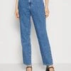 Even&Odd Jeans Straight Leg - Blue Denim