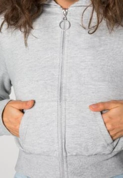 Even&Odd Sweatjakke - Mottled Light Grey -Fab Five Mote Butikk 25e686628ece4d0c9b1e838fa8842f53