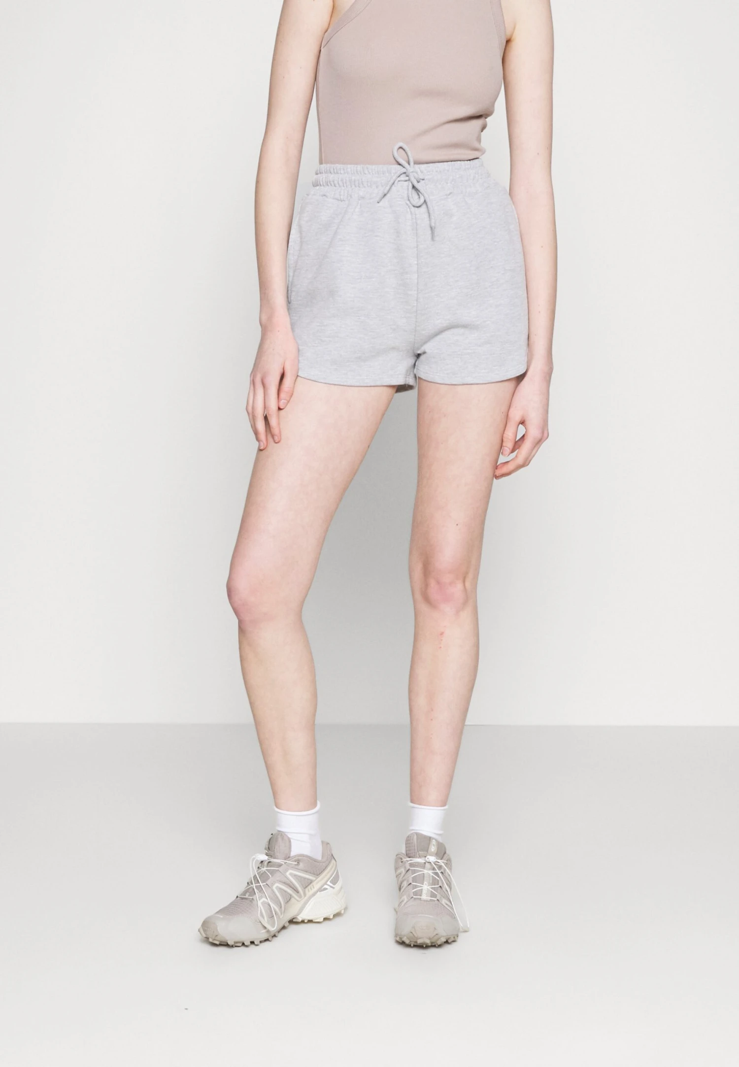 Even&Odd Shorts - Mottled Light Grey 3 Even&Odd Shorts - Mottled Light Grey