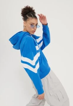 Even&Odd Sweatshirt - Blue/White