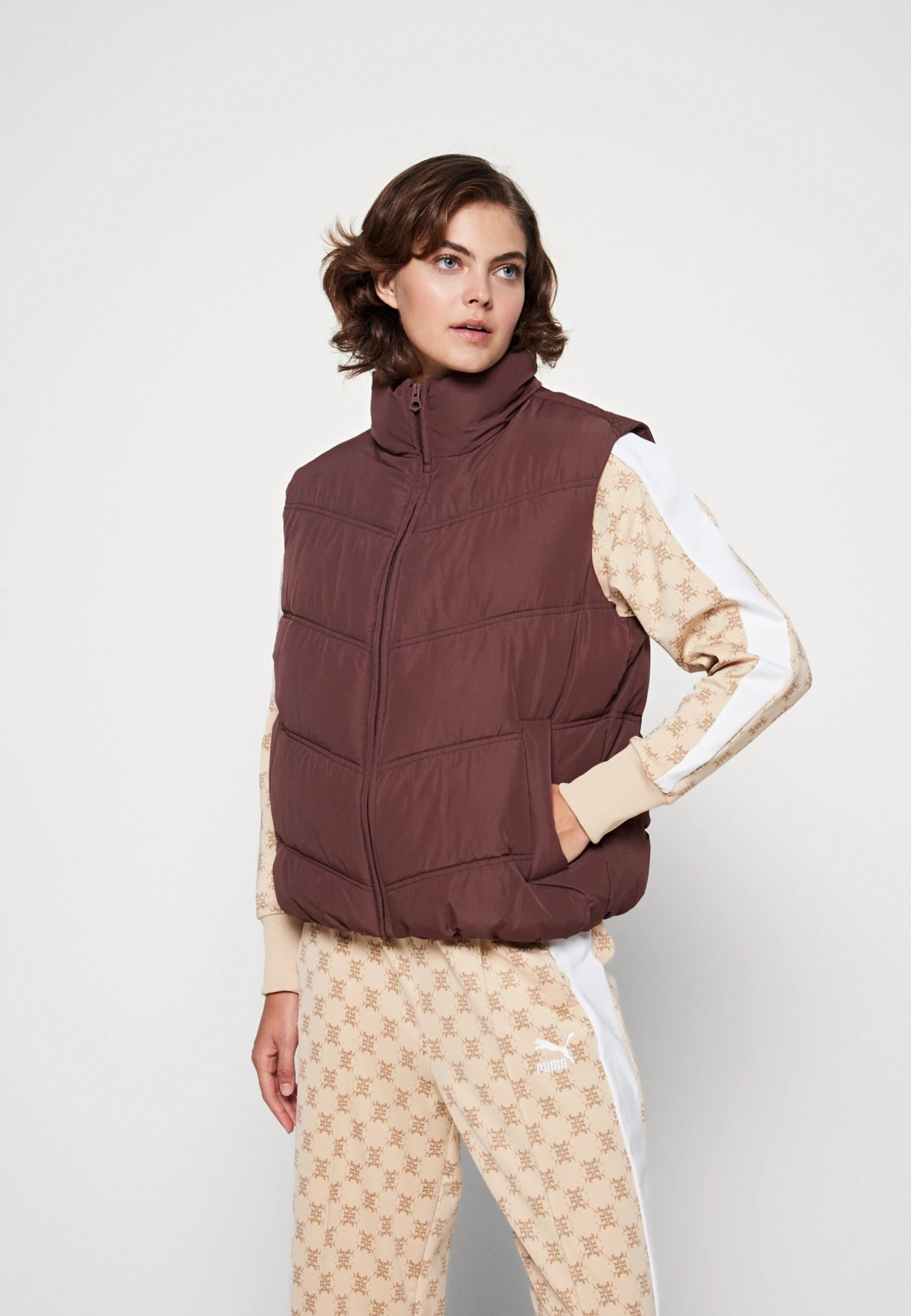 Even&Odd Vest - Dark Brown 3 Even&Odd Vest - Dark Brown