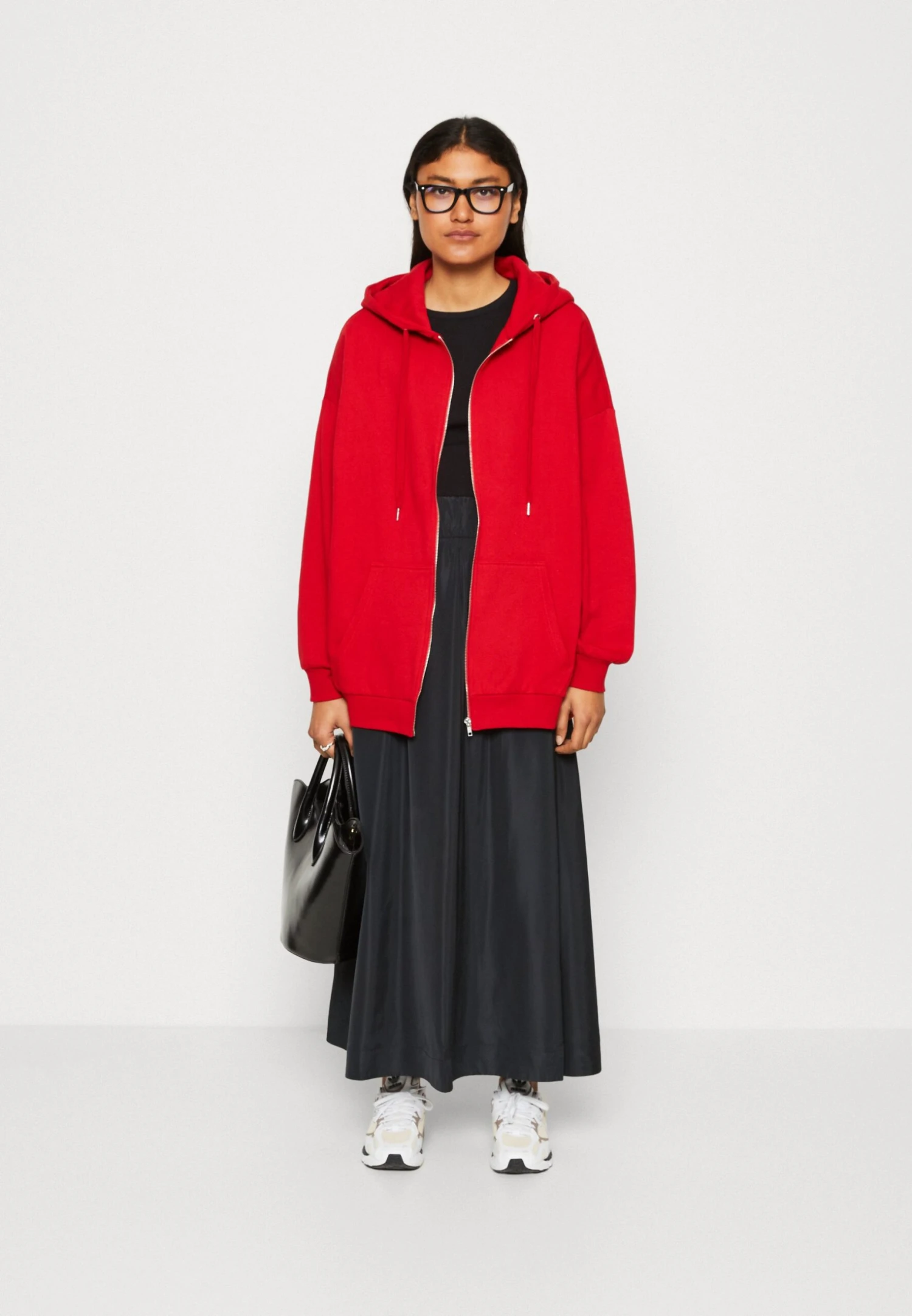 Even&Odd Sweatjakke - Red 4 Even&Odd Sweatjakke - Red - Bilde 2