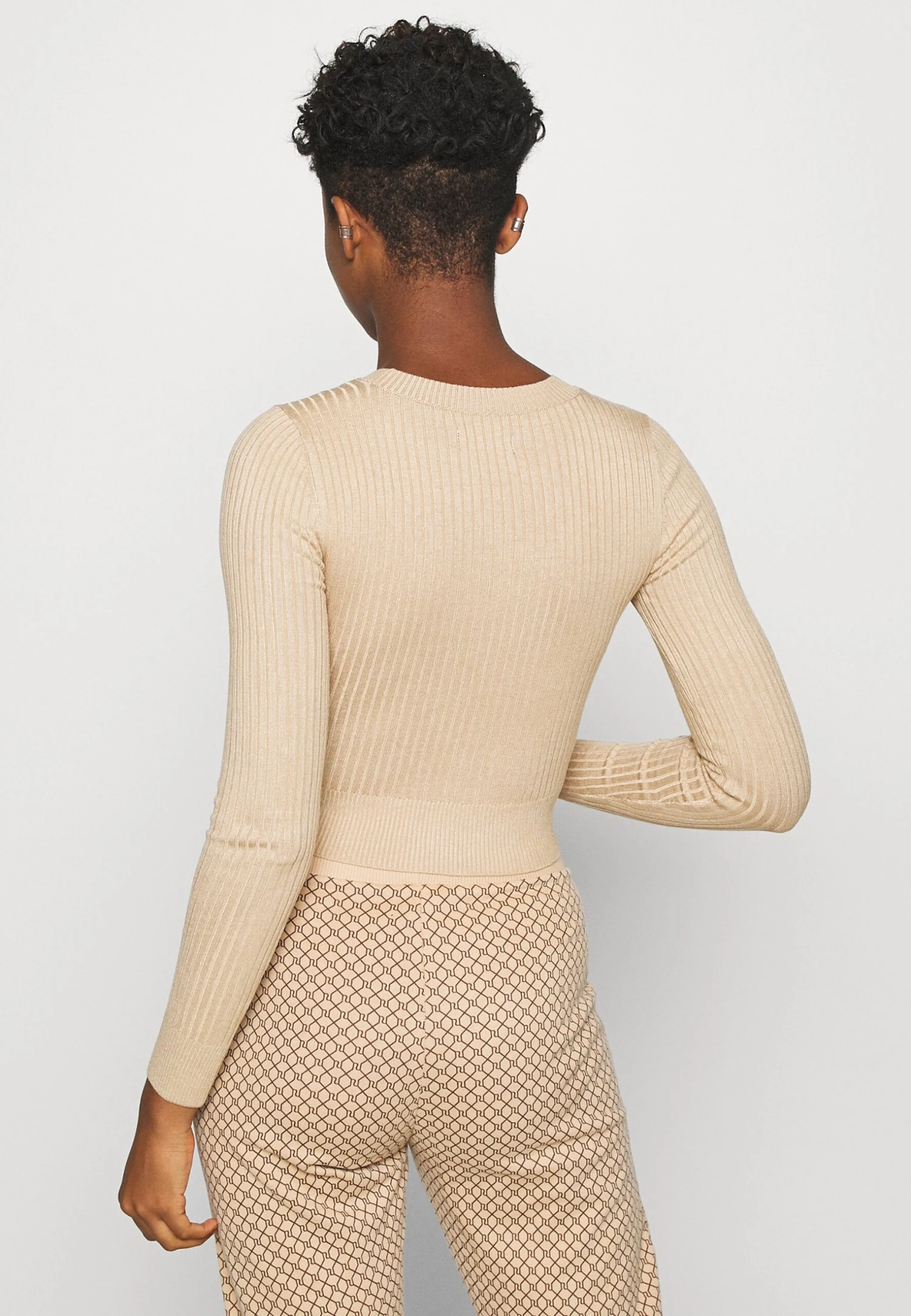 Even&Odd 2 Pack - Strikkegenser - Black/Sand 7 Even&Odd 2 Pack - Strikkegenser - Black/Sand - Bilde 5