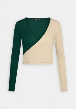 Even&Odd Topper Langermet - Beige/Dark Green 11 Even&Odd Topper Langermet - Beige/Dark Green -Fab Five Mote Butikk 33fb3647930a44f4aae0e94ad7480063