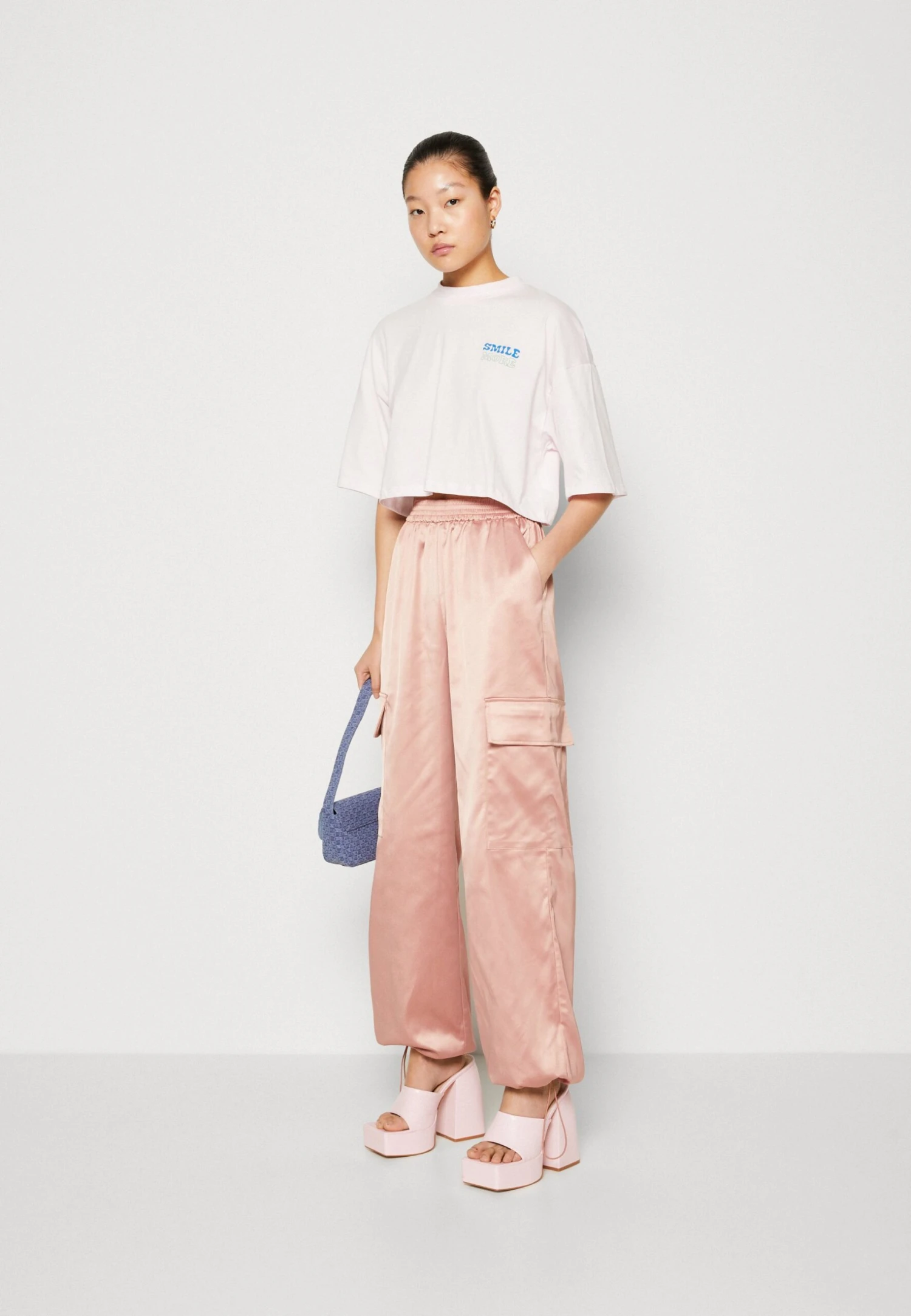 Even&Odd T-Shirts Med Print - Light Pink 4 Even&Odd T-Shirts Med Print - Light Pink - Bilde 2