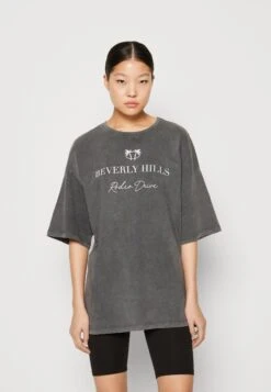 Even&Odd T-Shirts Med Print - Black