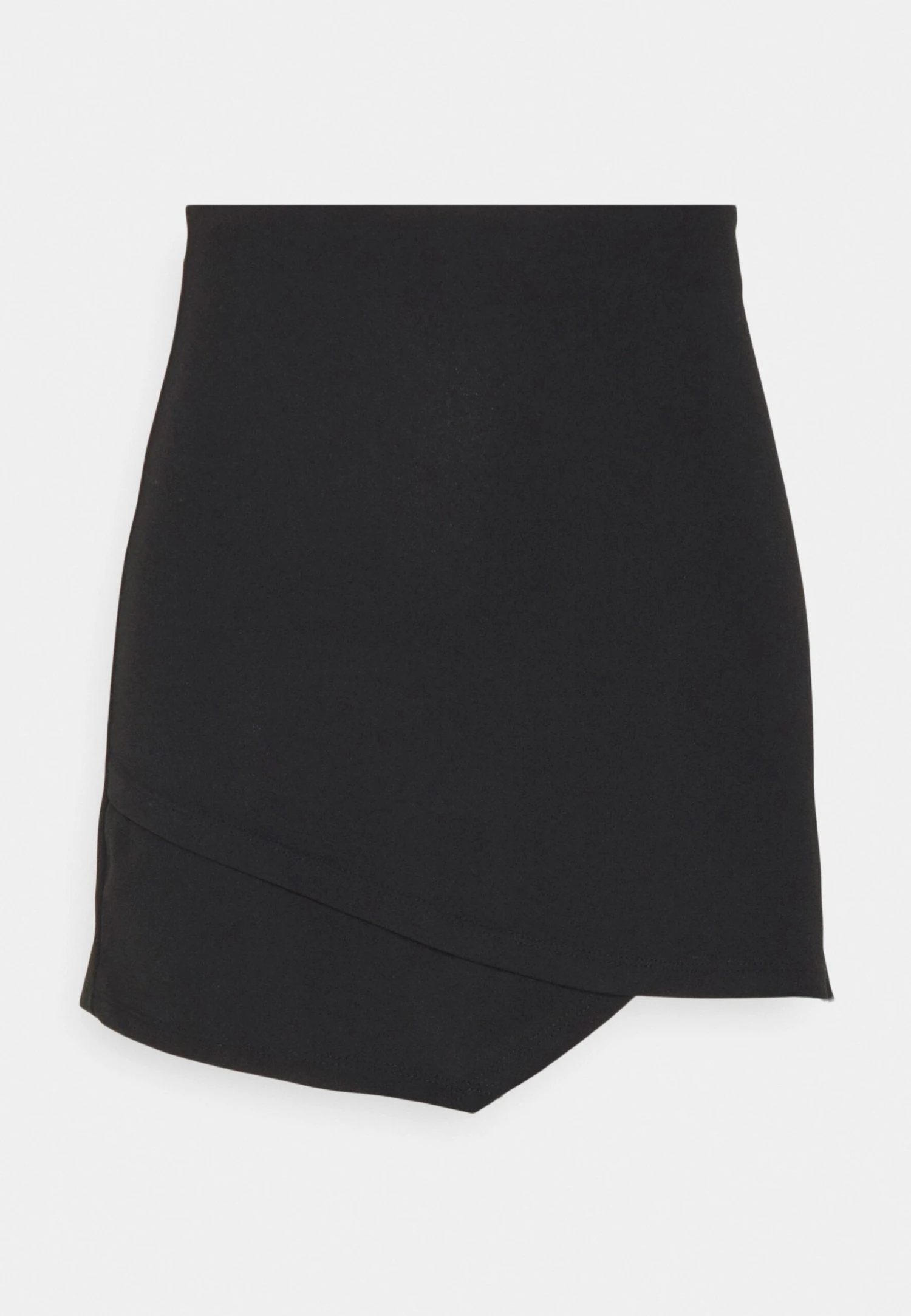 Gathered Mini Skirt- Miniskjørt - Black 6 Gathered Mini Skirt- Miniskjørt - Black - Bilde 4