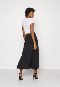 Even&Odd Basic Maxi Skirt - A-Line Skjørt - Black -Fab Five Mote Butikk 4566e5fb200c4769b7e96dea5ae4c119