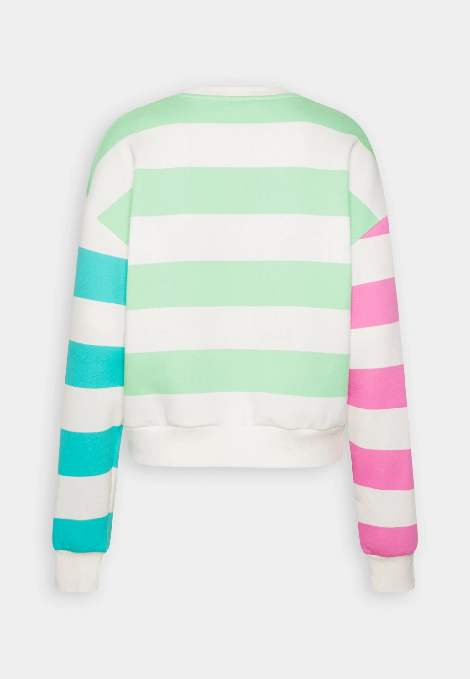 Even&Odd Sweatshirt - Light Green/Light Blue/White 4 Even&Odd Sweatshirt - Light Green/Light Blue/White - Bilde 2