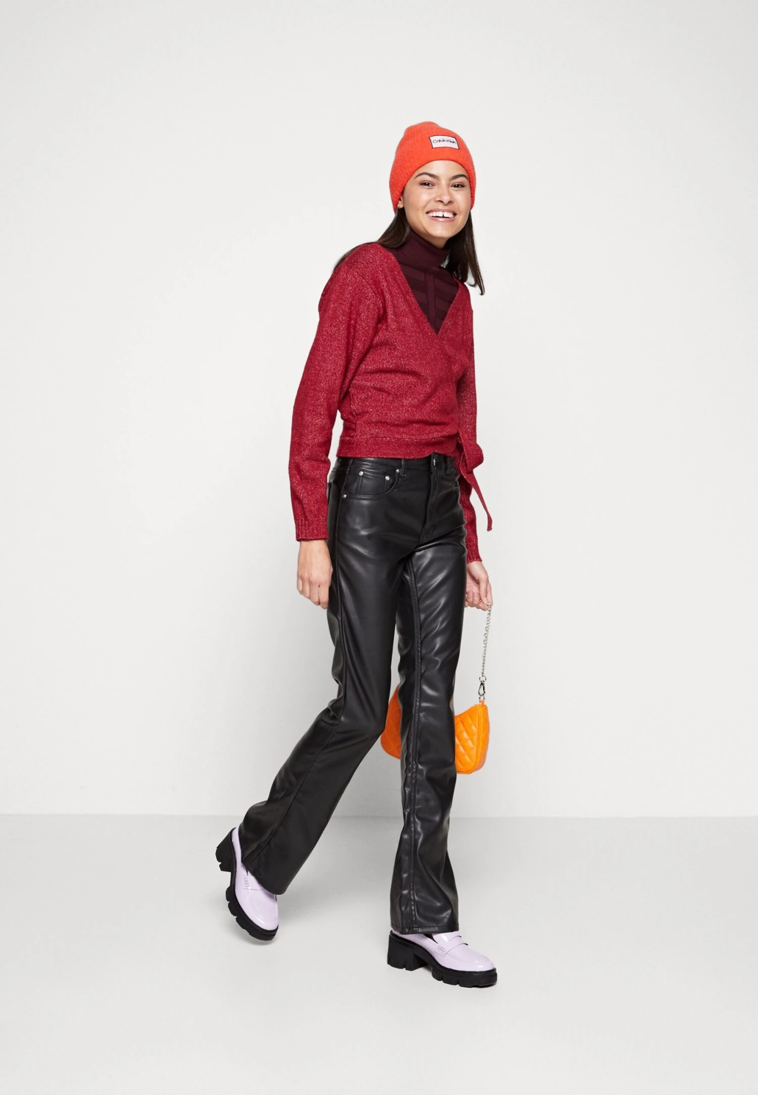 Even&Odd Cardigan - Dark Red 4 Even&Odd Cardigan - Dark Red - Bilde 2