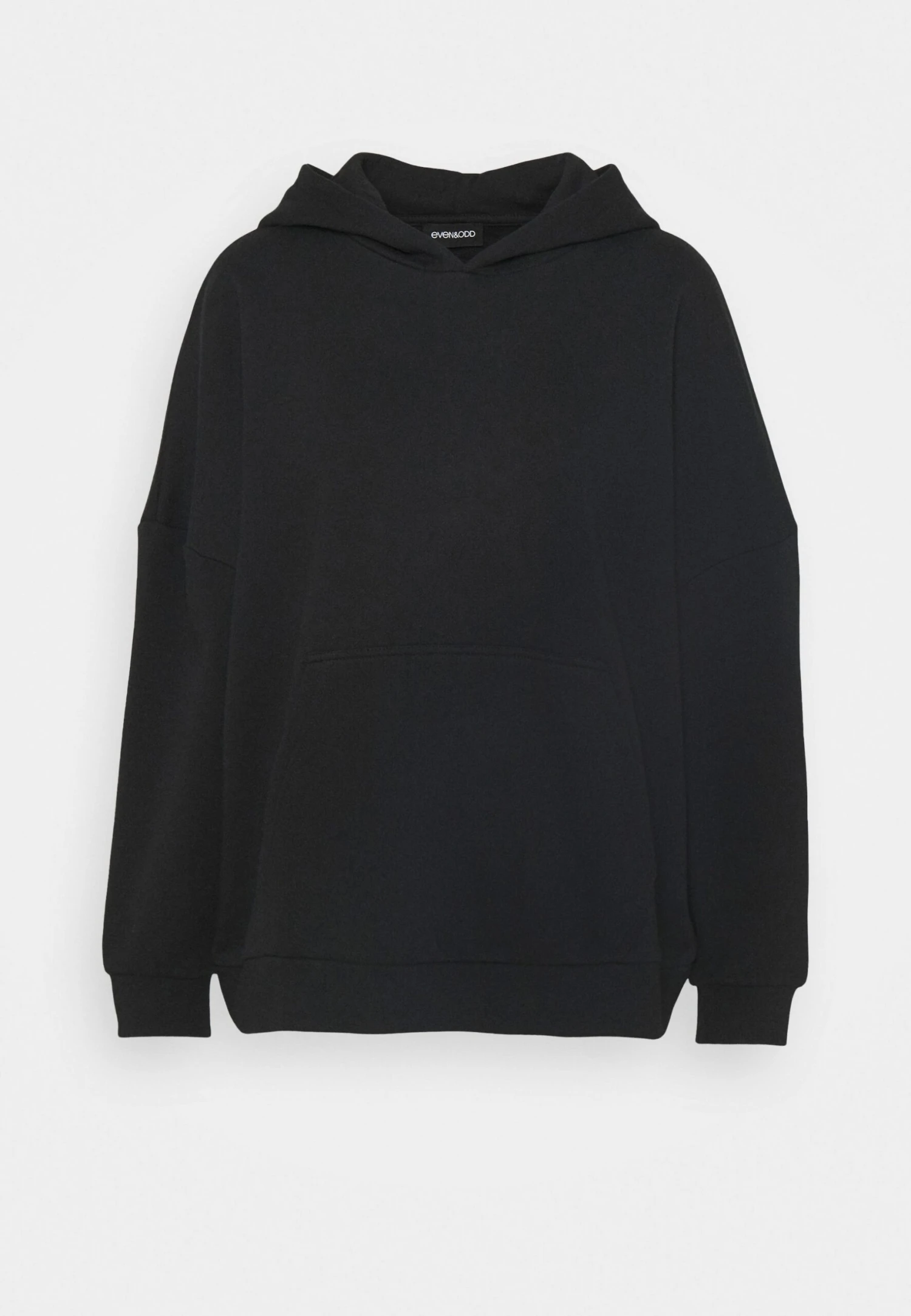 Even&Odd Hoodie Long Without Drawcord And Pocket - Hoodie - Black 8 Even&Odd Hoodie Long Without Drawcord And Pocket - Hoodie - Black - Bilde 6