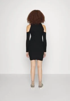 Even&Odd Party Schulterfrei Bodycon Mini Strickkleid - Strikket Kjole - Black 10 Even&Odd Party Schulterfrei Bodycon Mini Strickkleid - Strikket Kjole - Black -Fab Five Mote Butikk 547a12755482443ab9890beb79589383