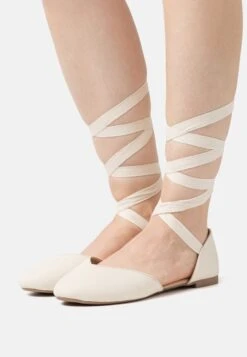 Even&Odd Ballerina Med Reim - Beige