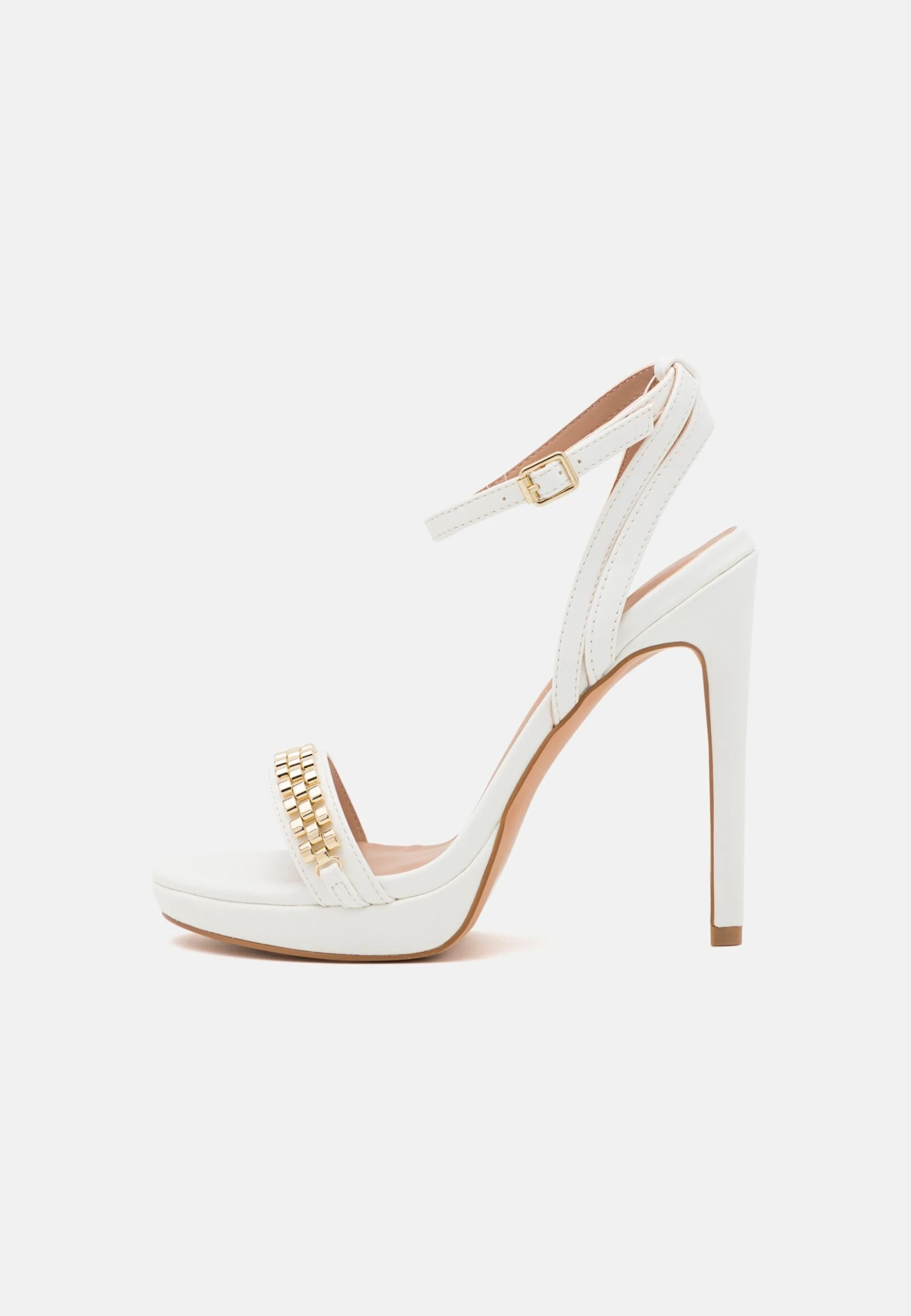 Even&Odd Sandaler Med Høye Hæler - White 4 Even&Odd Sandaler Med Høye Hæler - White - Bilde 2