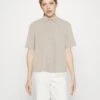 Even&Odd Linen-Mix Button Down Blouse - Skjorte - Beige -Fab Five Mote Butikk 5bb38458bd9b43fe942c3913b3fd161c