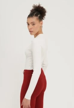 Even&Odd Strikkegenser - Off-White -Fab Five Mote Butikk 6546ac01babe4183a8cb38707e1803e0