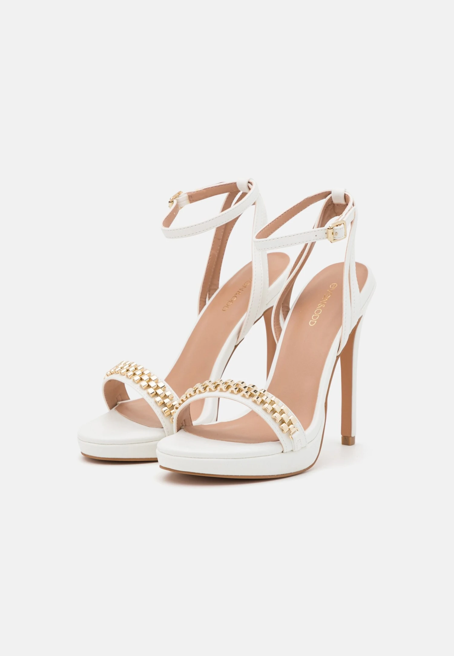 Even&Odd Sandaler Med Høye Hæler - White 5 Even&Odd Sandaler Med Høye Hæler - White - Bilde 3