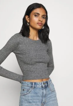 Even&Odd 2 Pack - Strikkegenser - Mottled Grey 13 Even&Odd 2 Pack - Strikkegenser - Mottled Grey -Fab Five Mote Butikk 69829ede2e8b4063a1e829f11c74cfd5