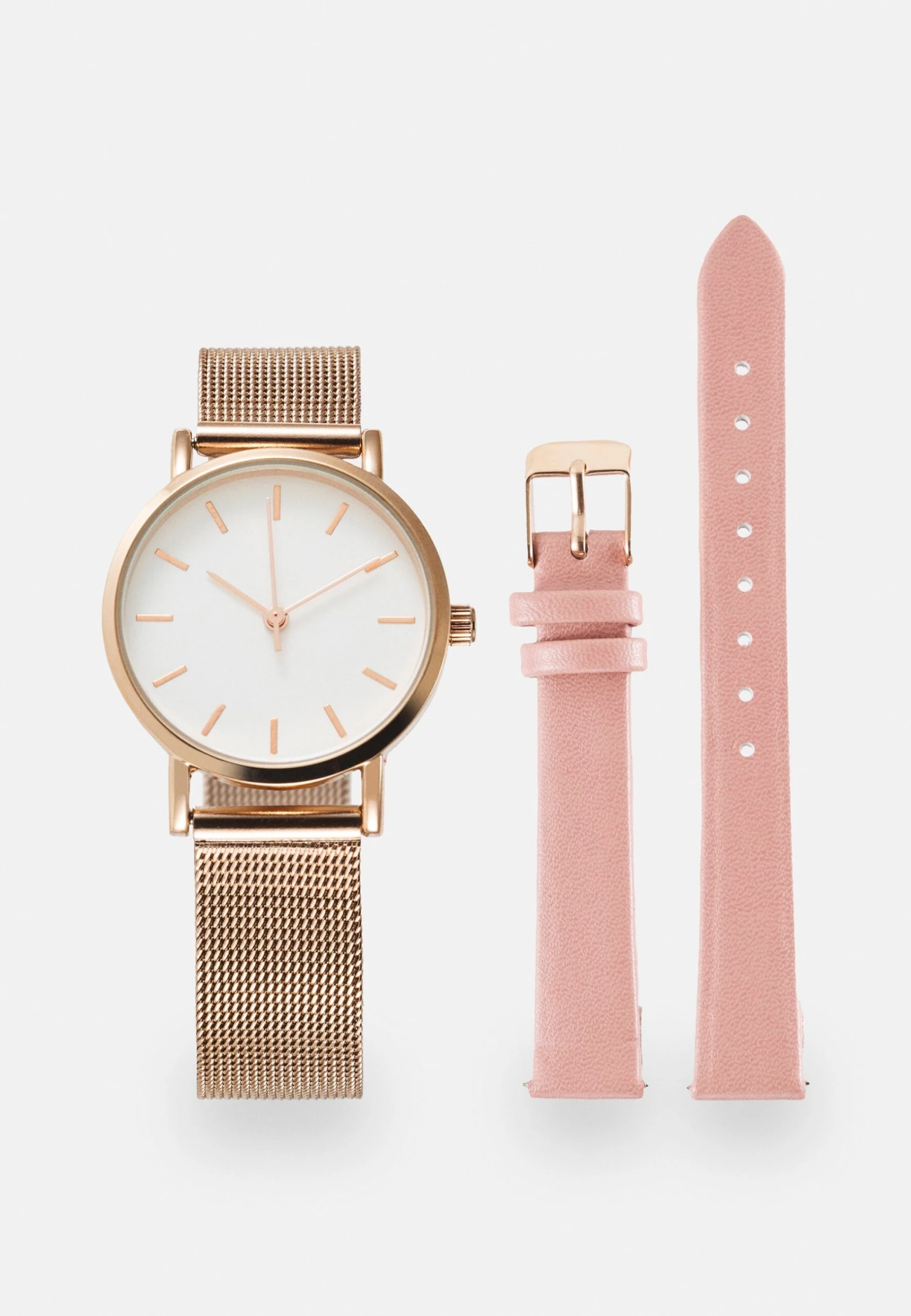 Even&Odd Set - Klokke - Rose Gold-Coloured/Pink 3 Even&Odd Set - Klokke - Rose Gold-Coloured/Pink
