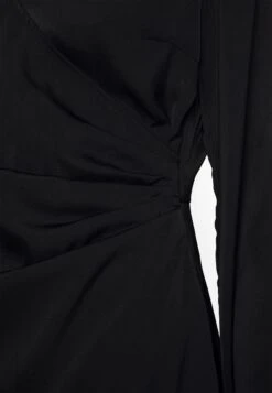 Even&Odd Woven Drape Mini Dress- Cocktailkjole - Black 13 Even&Odd Woven Drape Mini Dress- Cocktailkjole - Black -Fab Five Mote Butikk 72f082aef95f4dcc93f44e05fb280d19