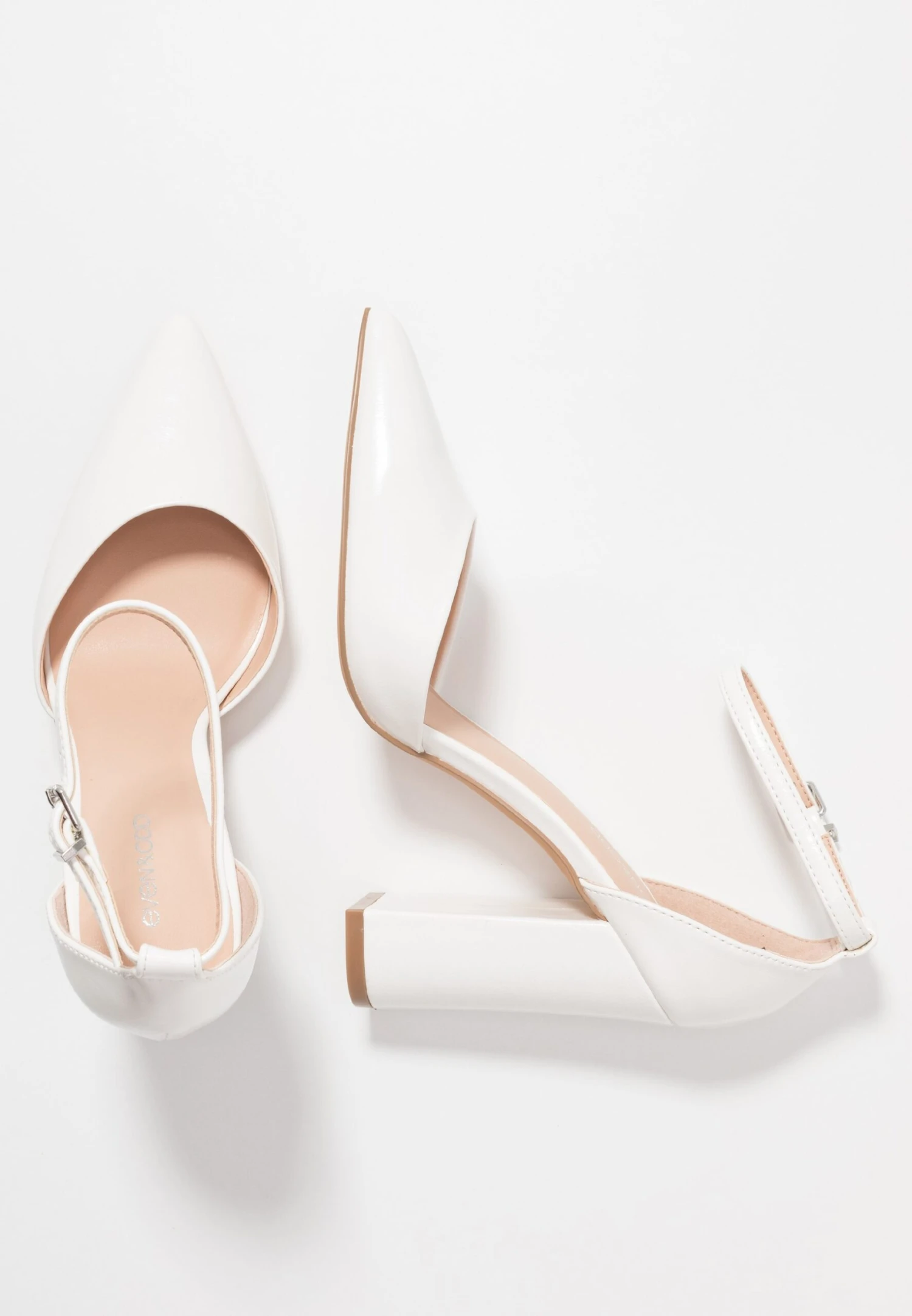 Even&Odd Høye Hæler - White 6 Even&Odd Høye Hæler - White - Bilde 4