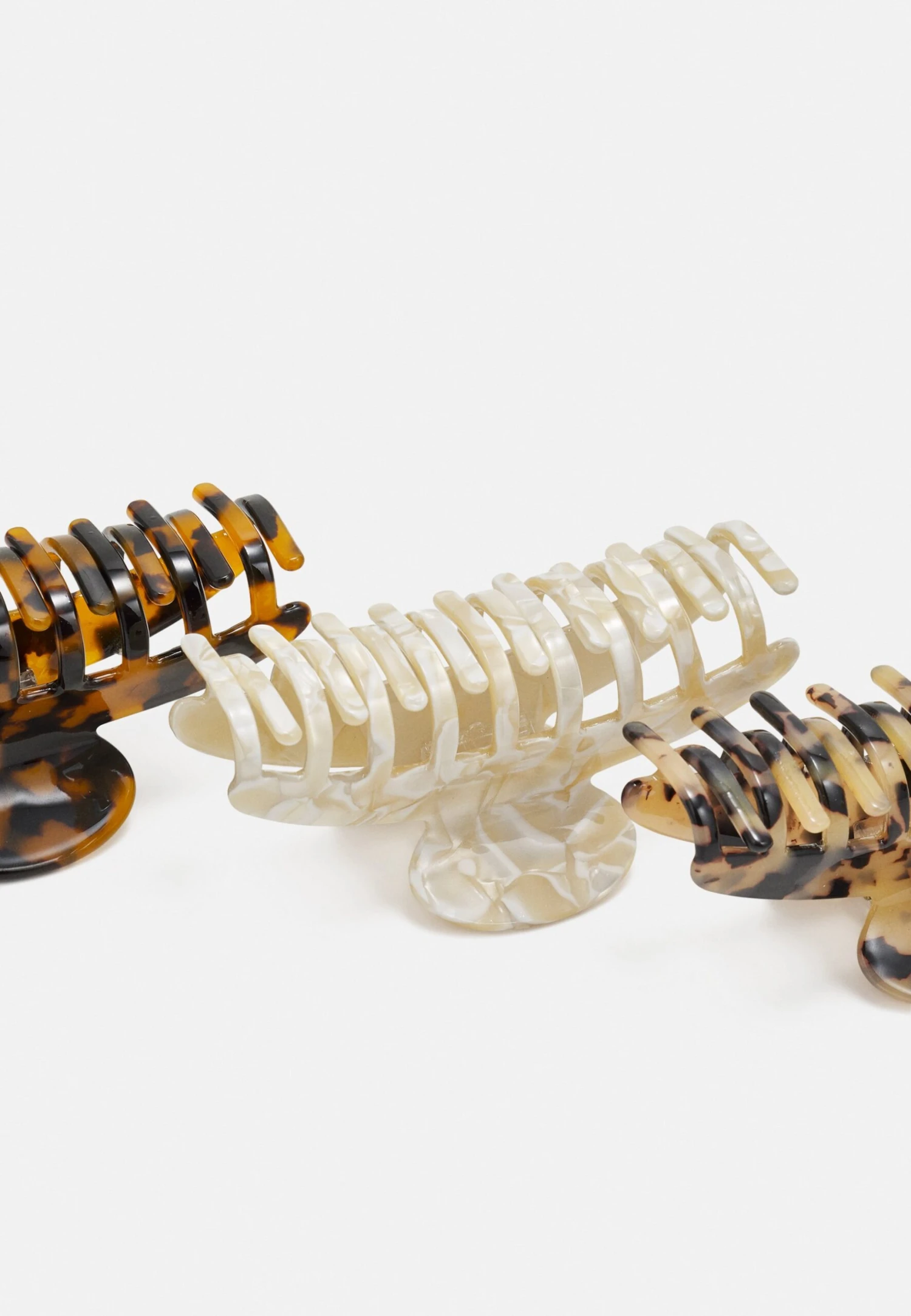 Even&Odd 3Pack - Hair Styling Accessory - Brown 5 Even&Odd 3Pack - Hair Styling Accessory - Brown - Bilde 3