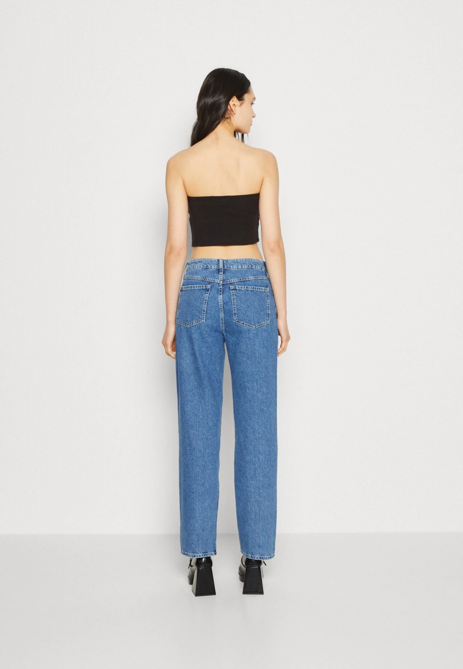 Even&Odd Jeans Straight Leg - Blue Denim 5 Even&Odd Jeans Straight Leg - Blue Denim - Bilde 3