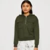 Even&Odd Sweatshirt - Dark Green 2 Even&Odd Sweatshirt - Dark Green -Fab Five Mote Butikk 87a50585baf74368aa568b004e719a1d