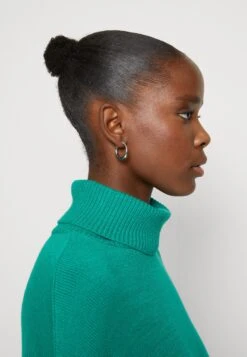 Even&Odd Rollkragen Mini Basic Strickkleid - Strikket Kjole - Green -Fab Five Mote Butikk 90ae3ed096304f76b4b8f2c76e879f9a