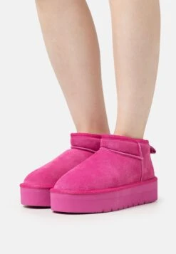 Even&Odd Leather - Ankelboots - Pink