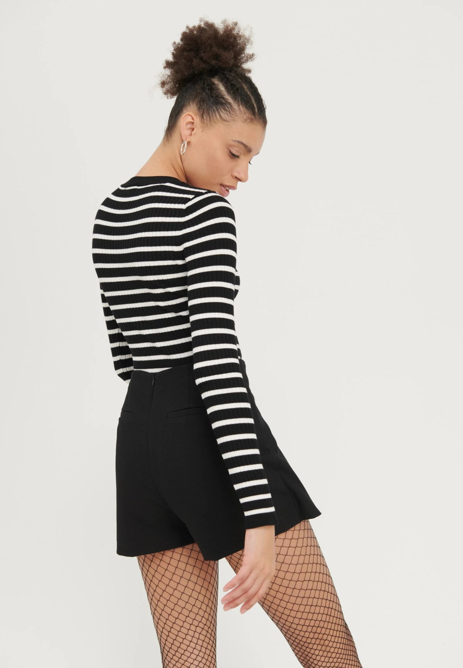 Even&Odd 2 Pack - Strikkegenser - Black / Off-White 5 Even&Odd 2 Pack - Strikkegenser - Black / Off-White - Bilde 3