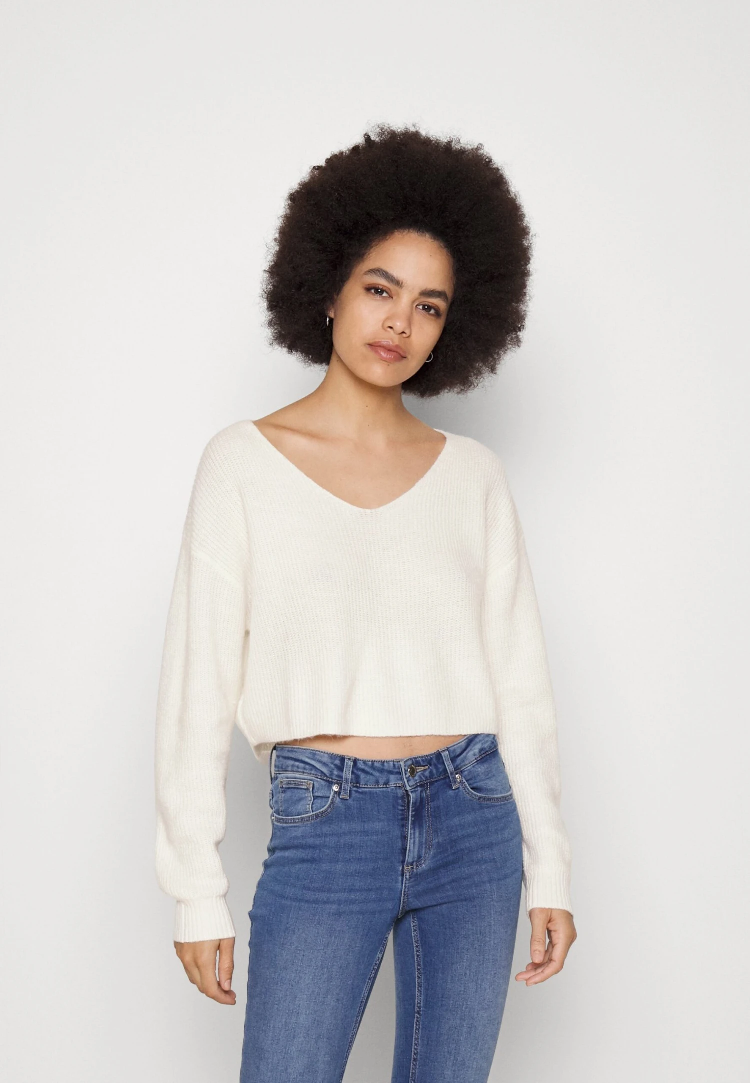 Even&Odd Strikkegenser - Off-White 3 Even&Odd Strikkegenser - Off-White