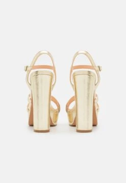Even&Odd Sandaler Med Høye Hæler - Gold -Fab Five Mote Butikk 9b0dc8c9e6b9436c946d46563396e8a6