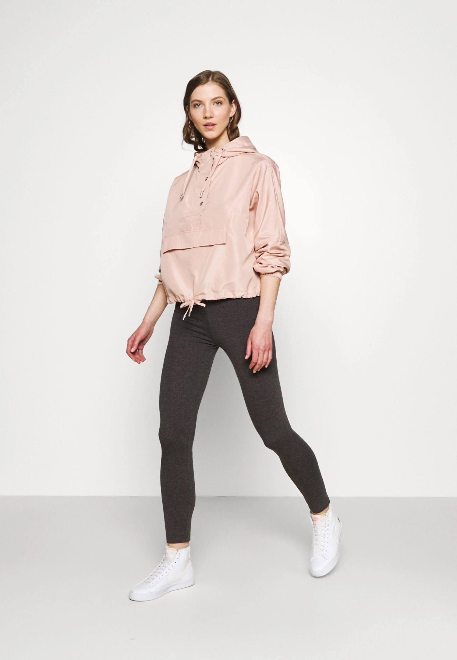 Even&Odd High Waisted Leggings 2 Pack- Leggings - Black/Mottled Dark Grey 3 Even&Odd High Waisted Leggings 2 Pack- Leggings - Black/Mottled Dark Grey