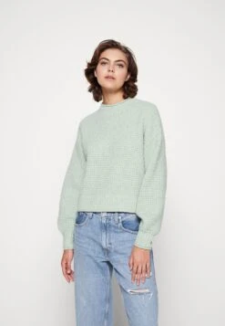 Even&Odd Moss Stitch Jumper - Strikkegenser - Light Green 10 Even&Odd Moss Stitch Jumper - Strikkegenser - Light Green -Fab Five Mote Butikk 9f9f2f84b81446678be2c3cd6ed9f8e8