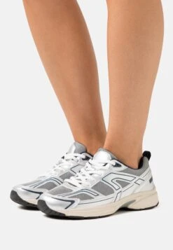 Even&Odd Comfort - Joggesko - White/Silver/Dark Blue