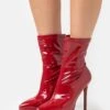 Even&Odd Ankelboots Med Høye Hæler - Red -Fab Five Mote Butikk a756b00627424208a8f63a066c4b1bc0