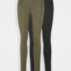 Even&Odd 2 Pack - Leggings -Black Olive 2 Even&Odd 2 Pack - Leggings -Black Olive -Fab Five Mote Butikk a9126f5f104a4e08beb1a7b4b70dee4e