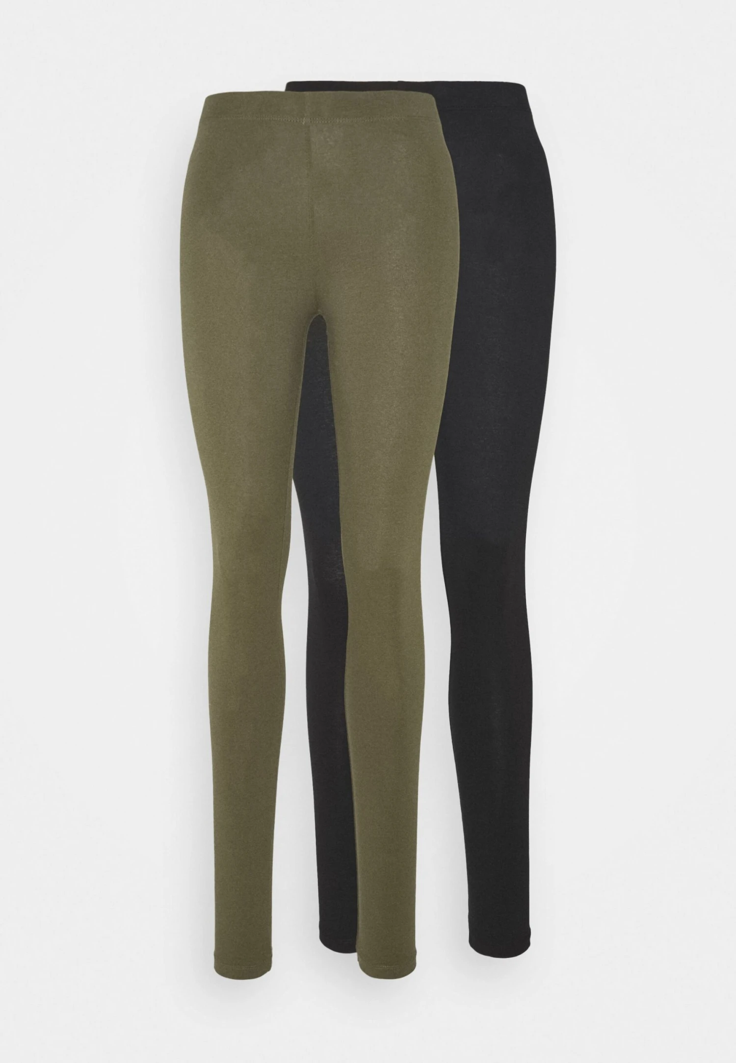 Even&Odd 2 Pack - Leggings -Black Olive 3 Even&Odd 2 Pack - Leggings -Black Olive