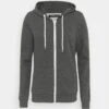 Sweatjakke - Dark Grey 1 Sweatjakke - Dark Grey -Fab Five Mote Butikk aa5ea8312d10486786474c7a78889cfa