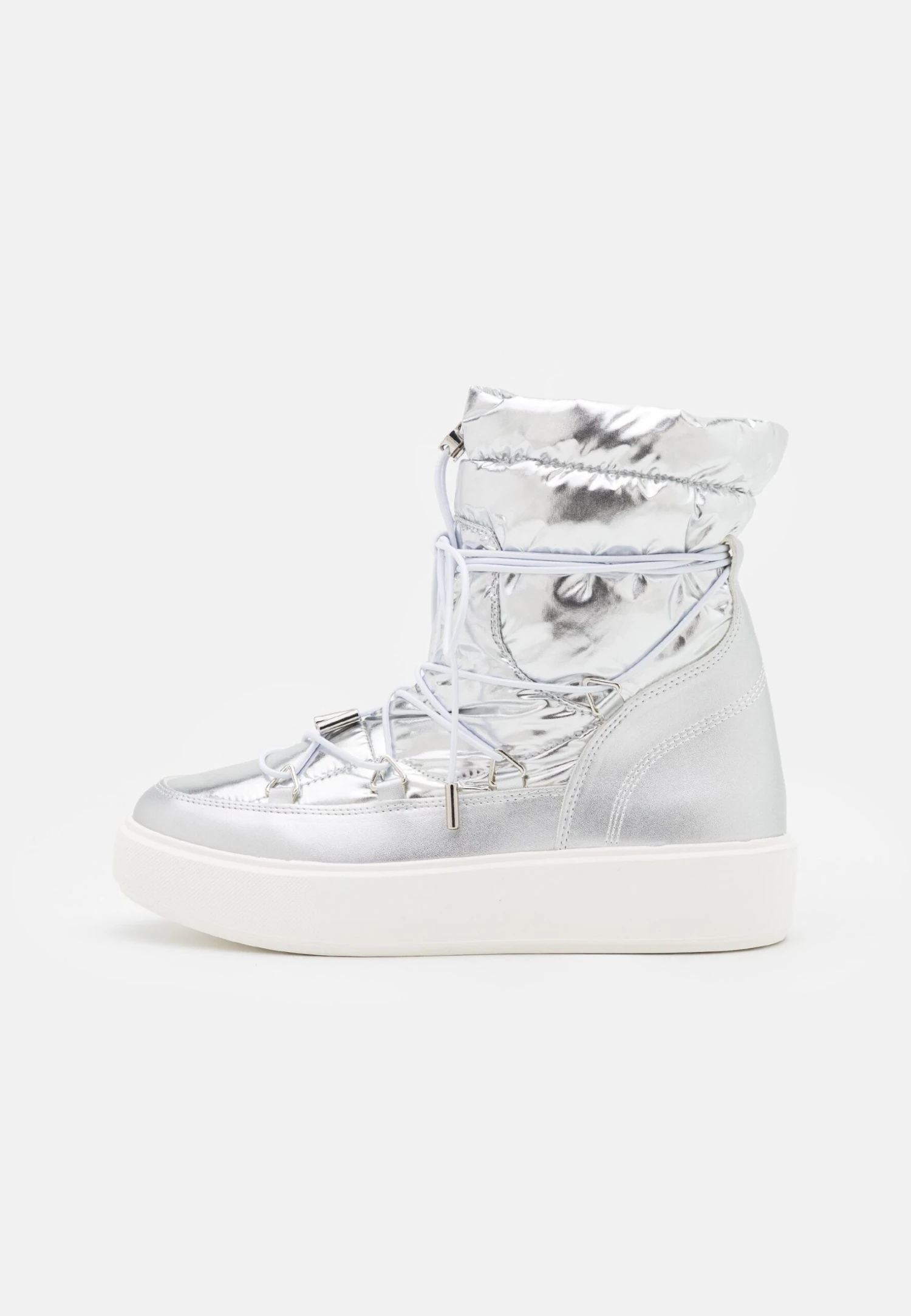 Even&Odd Snow Boot - Platåstøvletter - Silver 4 Even&Odd Snow Boot - Platåstøvletter - Silver - Bilde 2