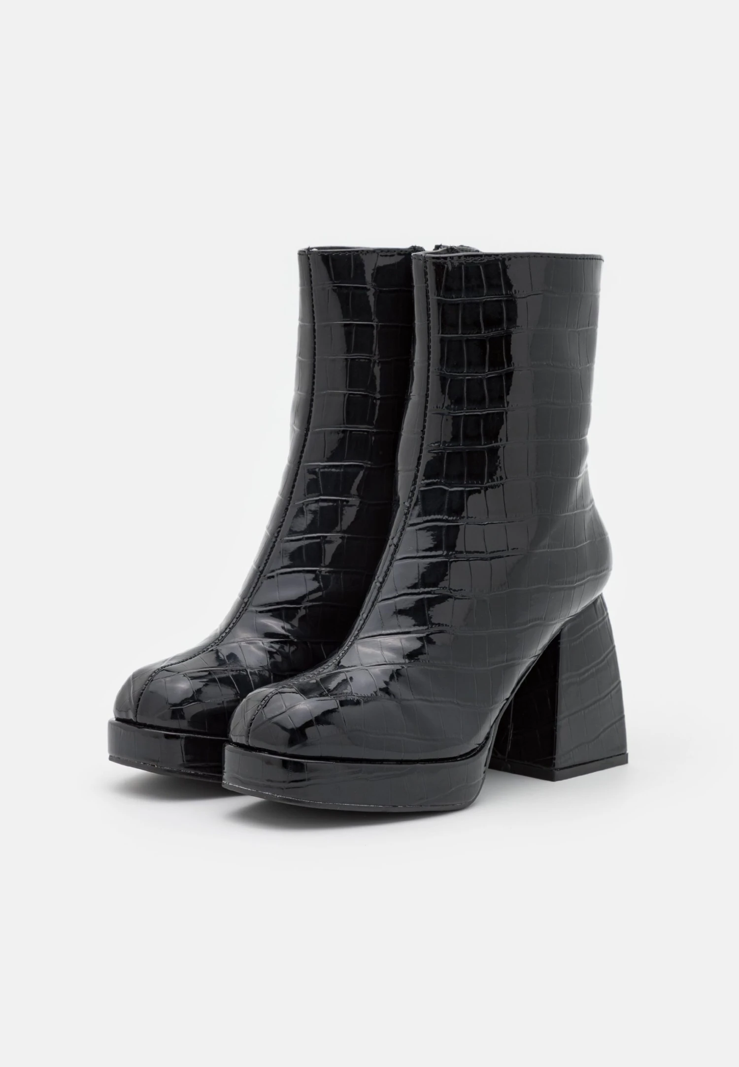 Even&Odd Platåstøvletter - Black 5 Even&Odd Platåstøvletter - Black - Bilde 3