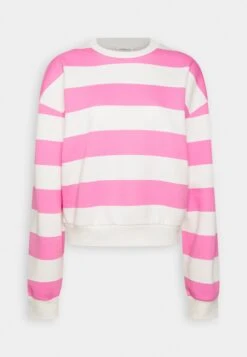 Fab Five Mote Butikk 9 Even&Odd Sweatshirt - Pink/White